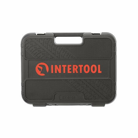 Intertool 1/4 in., 3/8 in., 1/2 in. Drive Socket Set, Metric, 126 pcs ET08-8126